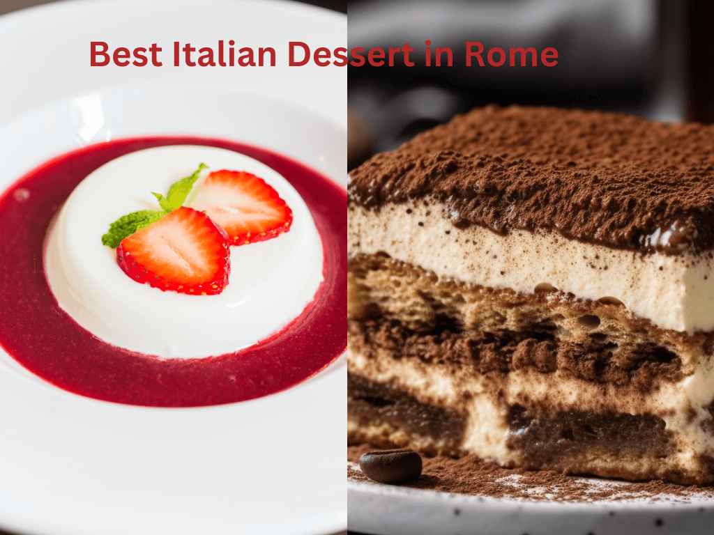 Best italian desserts in rome 