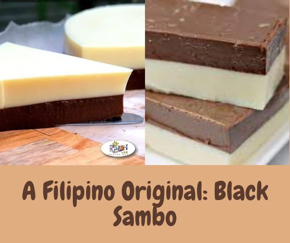 black sambo dessert origin - A Filipino Original Black Sambo 