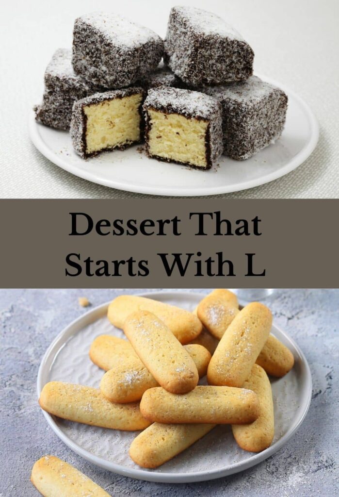 Dessert that starts with L