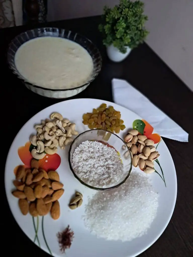 rice pudding ingredients